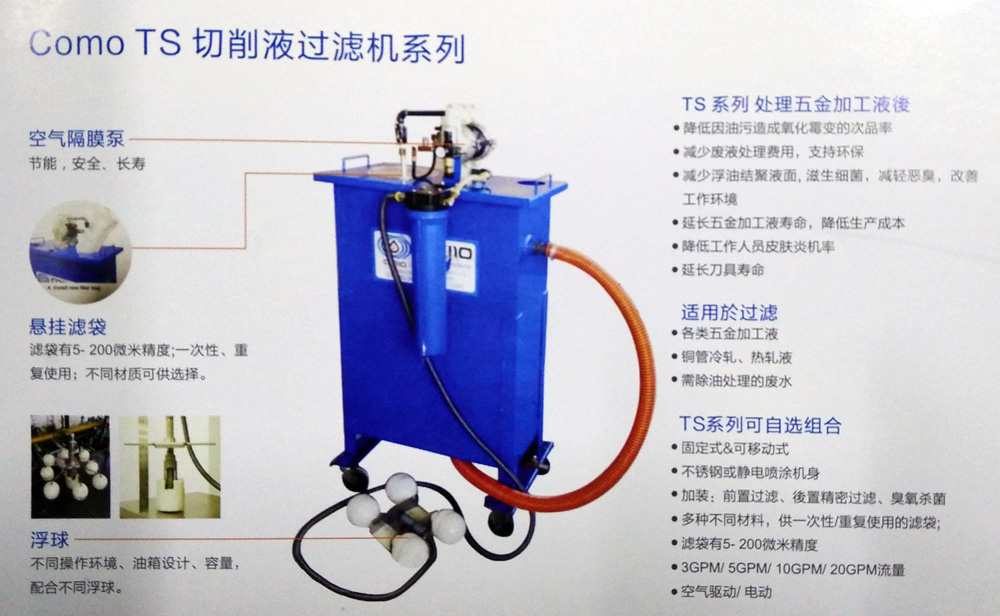 Como TS切削液過(guò)濾機(jī)系列